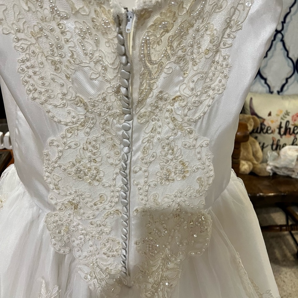 Moonlight Wedding Dress w/Long Train - Picture 5 of 10